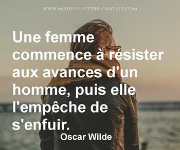 Citation de Oscar Wilde