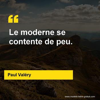 Citation de Paul Valéry
