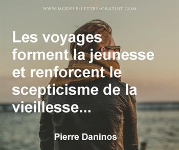 Citation Voyage Et Jeunesse