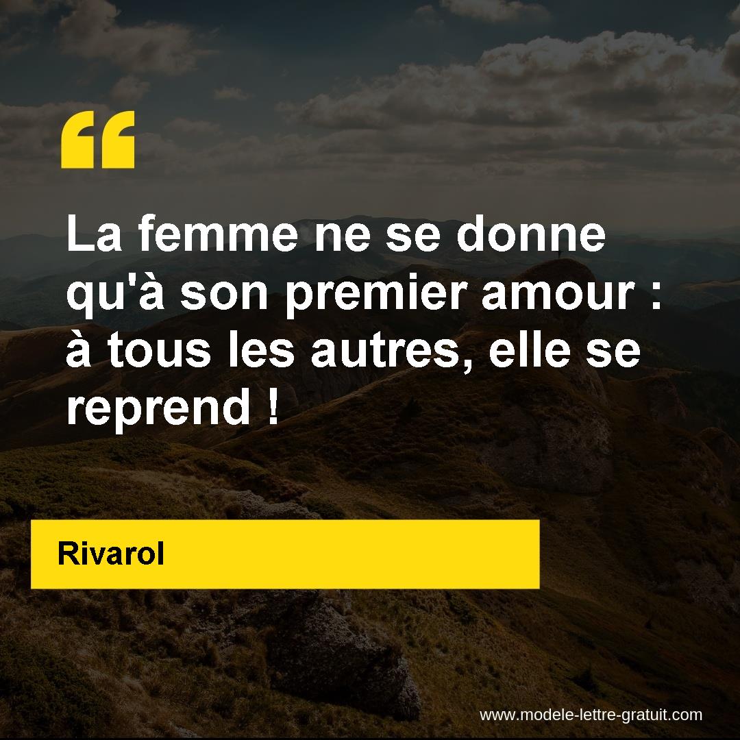 Image De Citation Citation Sur Son Premier Amour