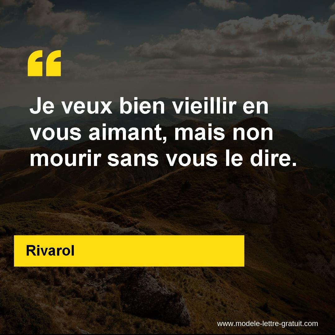 Image de Citation Citation Pour Bien Vieillir