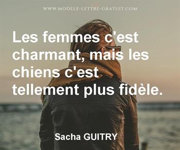 Citation de Sacha GUITRY