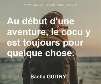 Citation de Sacha GUITRY