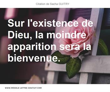 Citation de Sacha GUITRY