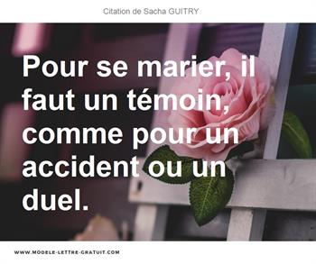 Citation de Sacha GUITRY