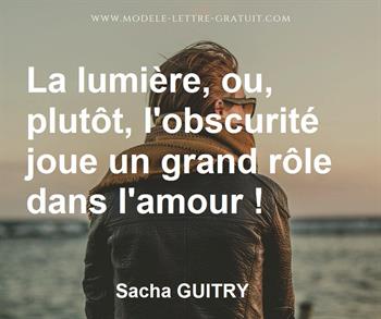 Citation de Sacha GUITRY