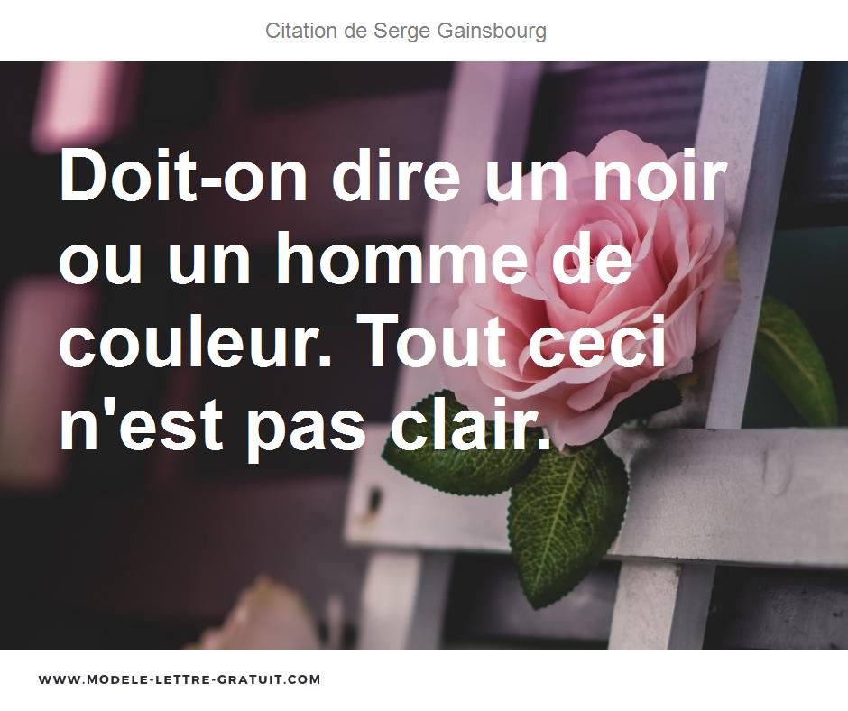 Ceci Nest Pas Une Lettre >> Doit On Dire Un Noir Ou Un Homme De Couleur Tout Ceci N Est Pas Ceci Nest Pas Une Lettre >> Doit On Dire Un Noir Ou Un Homme De Couleur Tout Ceci N Est Pas