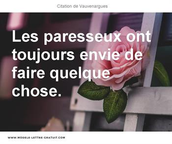 Citation de Vauvenargues