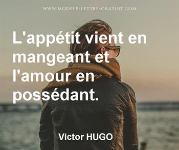 Citation de Victor HUGO