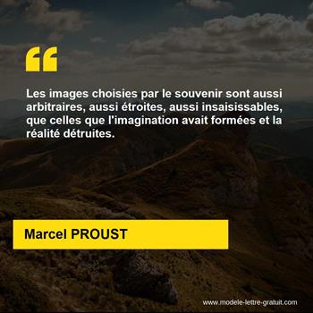 Citation de Marcel PROUST