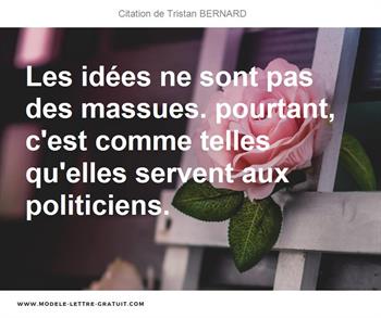 Citation de Tristan BERNARD