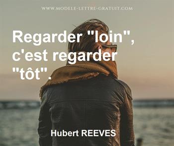 Citation de Hubert REEVES