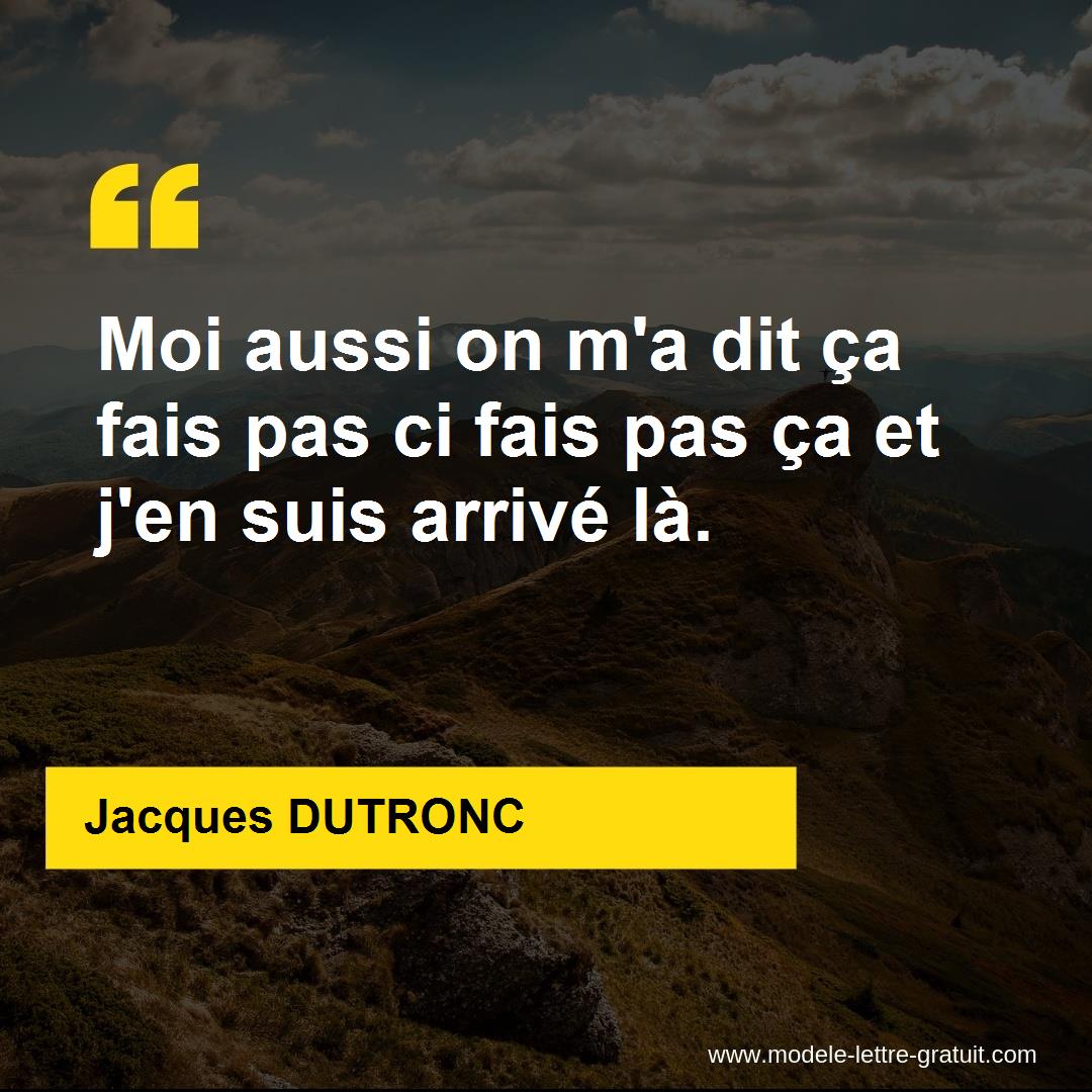 TÉLÉCHARGER FAIS PAS CI FAIS PAS CA JACQUES DUTRONC
