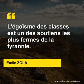 Citation de Emile ZOLA