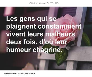 Citation de Jean DUTOURD