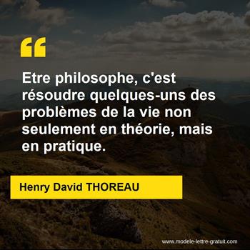 Etre Philosophe C Est Resoudre Quelques Uns Des Problemes De La