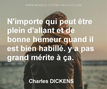Citation de Charles DICKENS