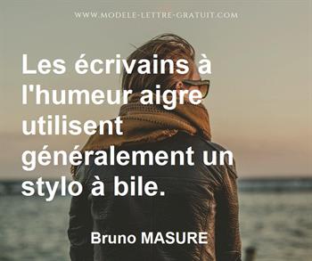 Citation de Bruno MASURE