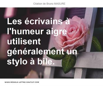 Citation de Bruno MASURE