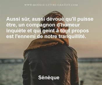 Citation de Sénèque