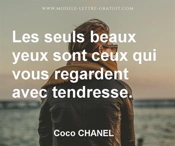 Citation de Coco CHANEL