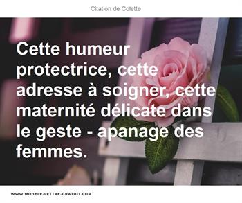 Citation de Colette