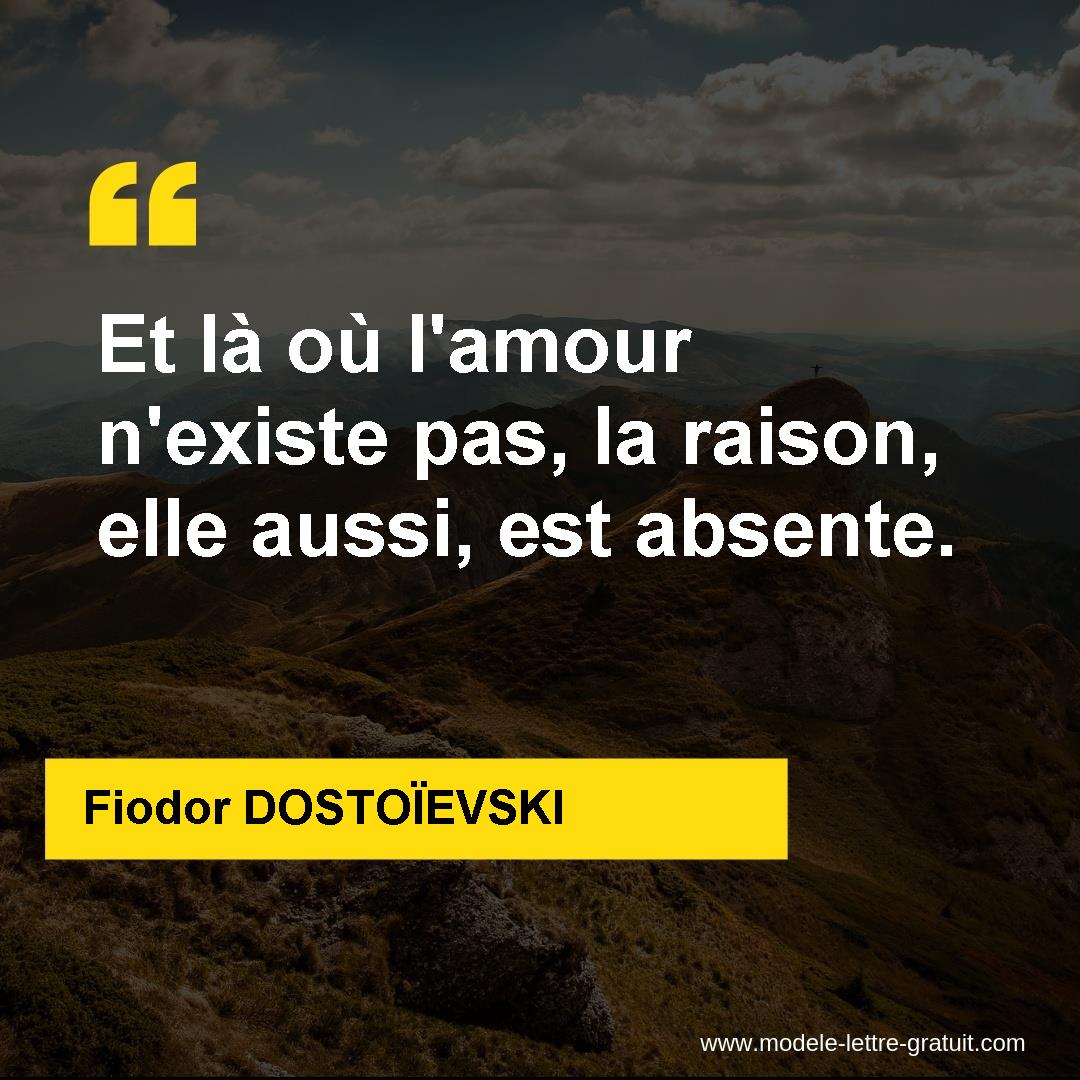 citation amour n'existe pas