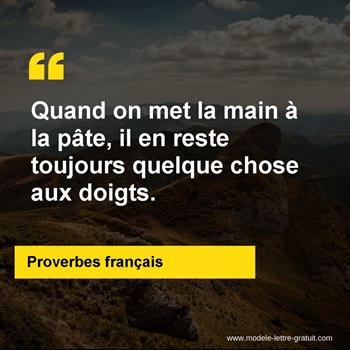 Citation de Proverbes français