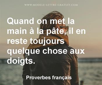 Citation de Proverbes français