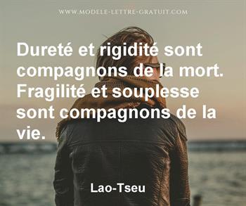 Citation de Lao-Tseu