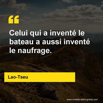 Citation de Lao-Tseu