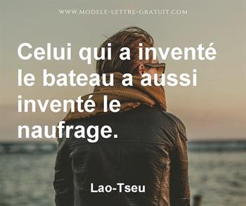 Citation de Lao-Tseu