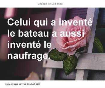 Citation de Lao-Tseu