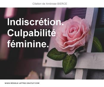 Citation de Ambrose BIERCE