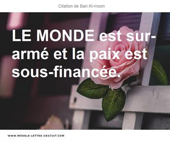 Citation de Ban Ki-moon