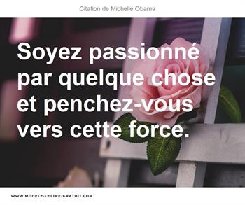 Citation de Michelle Obama