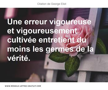 Citation de George Eliot